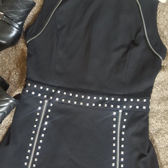 MICHAEL KORS Pyramid stud sleeveless dress -Medium - Picture 7 of 11